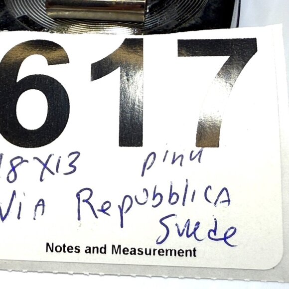 Via Repubblica Fushcia Pink Suede Handbag NWT - Picture 10 of 10